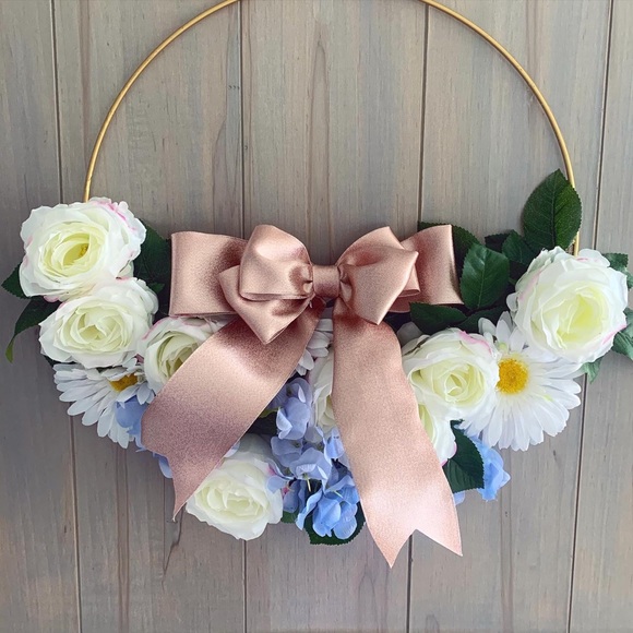 Spring Wreath Front Door Wreath - Picture 6 of 6